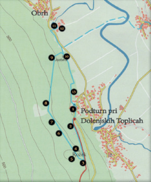 Naravvoslovna gozdna pot Rožek, Zavod za gozdove Slovenije / Rožek Nature Forest Learning Trail